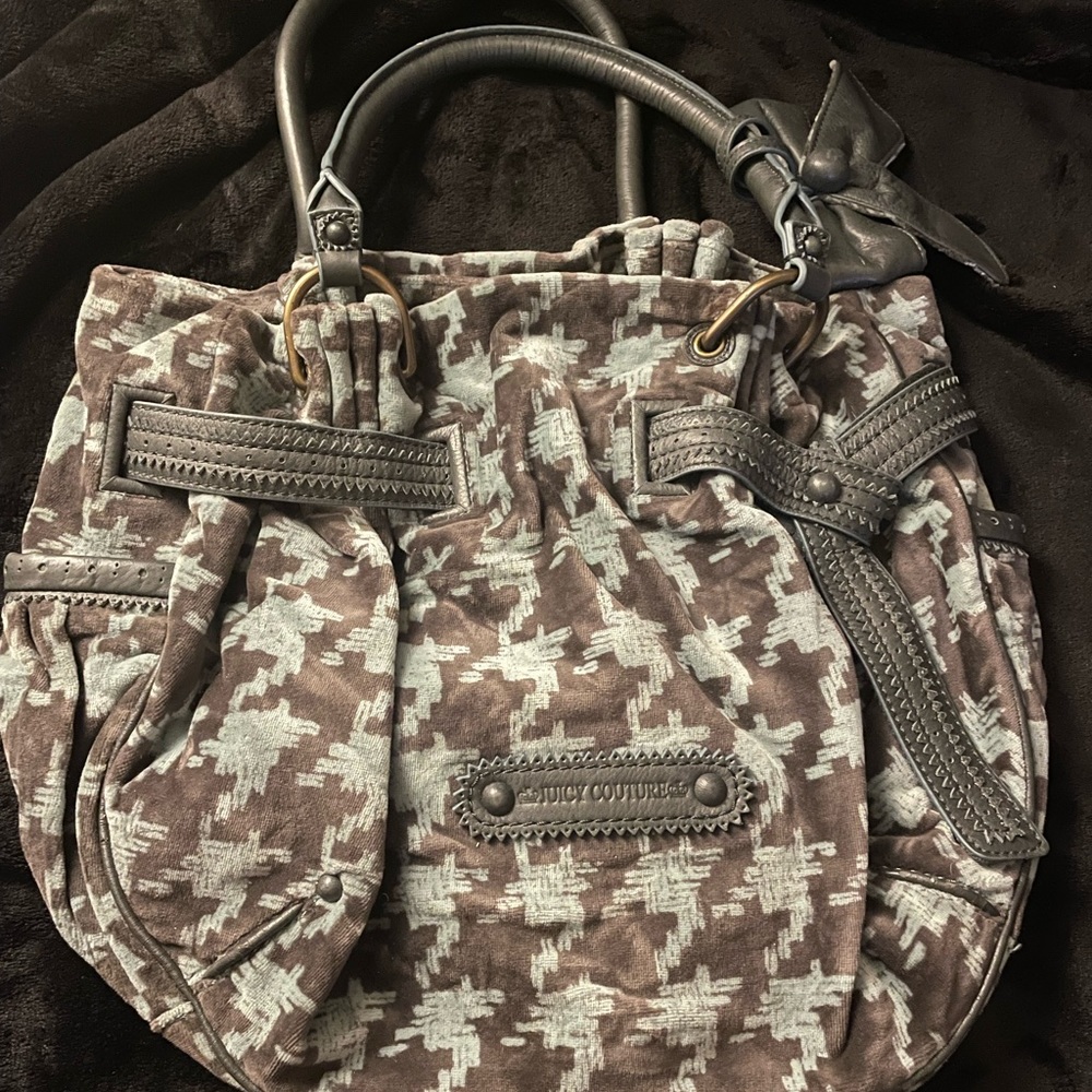 Juicy Couture Houndstooth Handbag